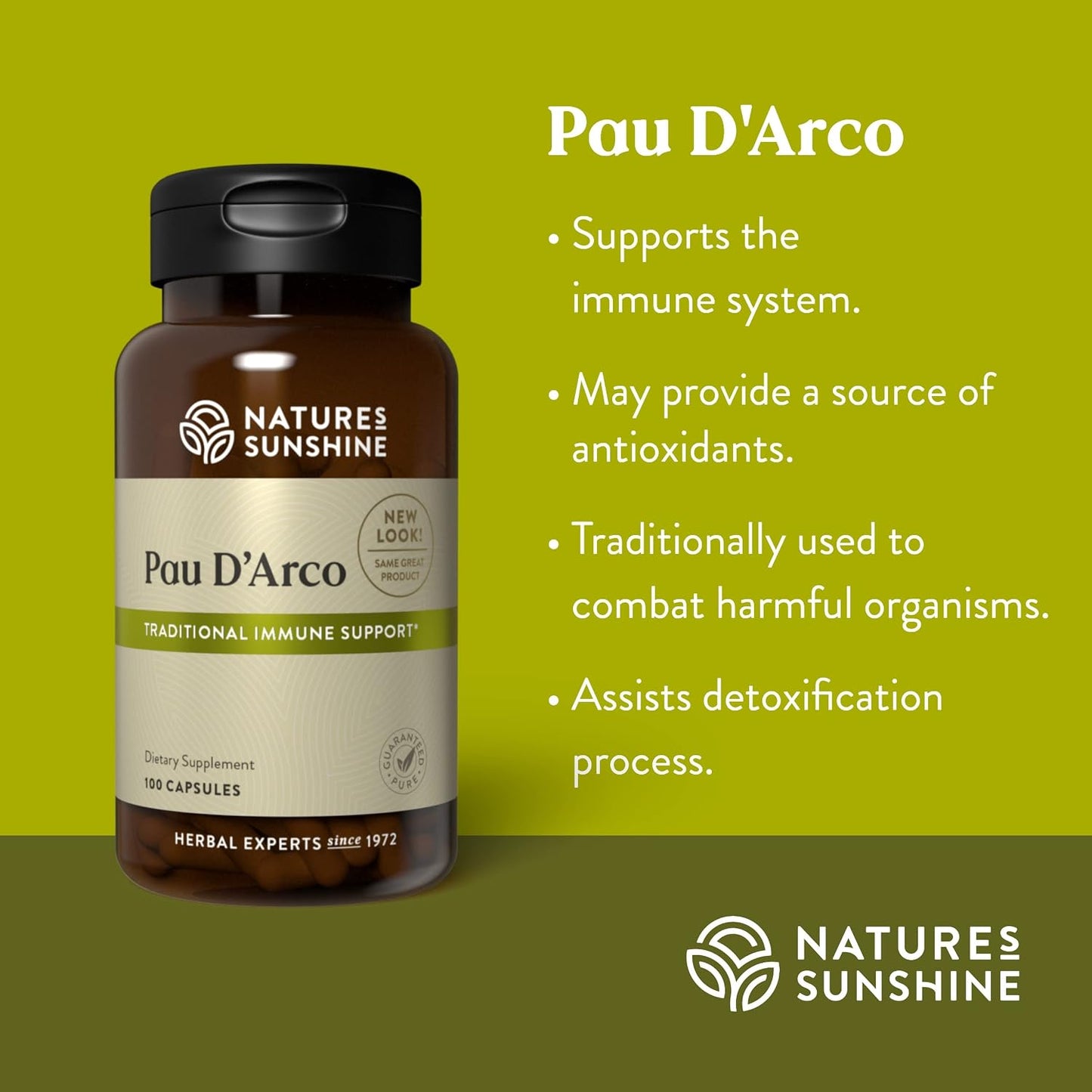 Nature's Sunshine Pau D'Arco, 100 Capsules - görsel 4