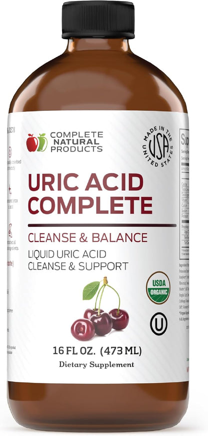 Uric Acid Complete - Liquid Supplement for Uric Acid Support, 473 ml