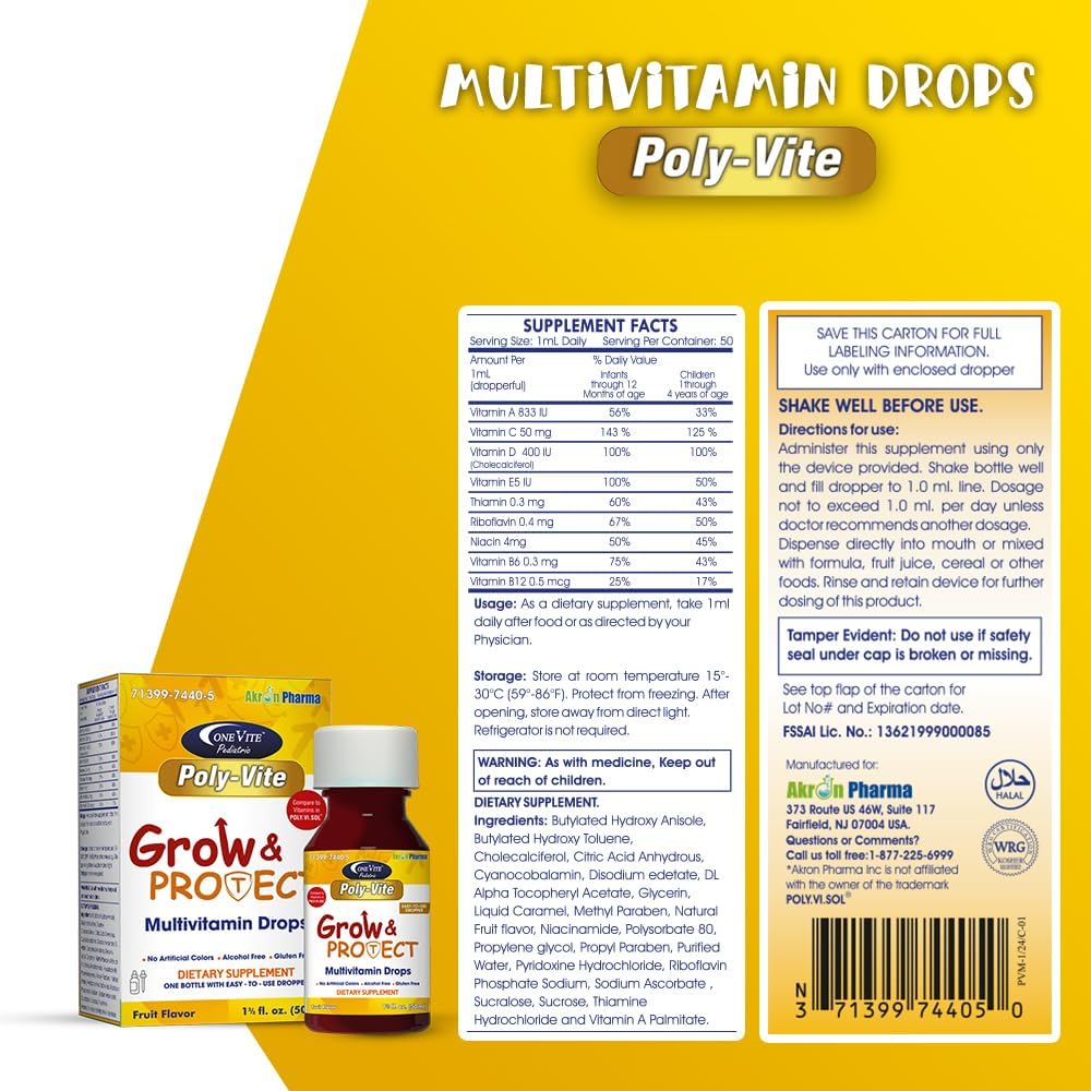 Paediatric Poly-Vite Drops - görsel 5