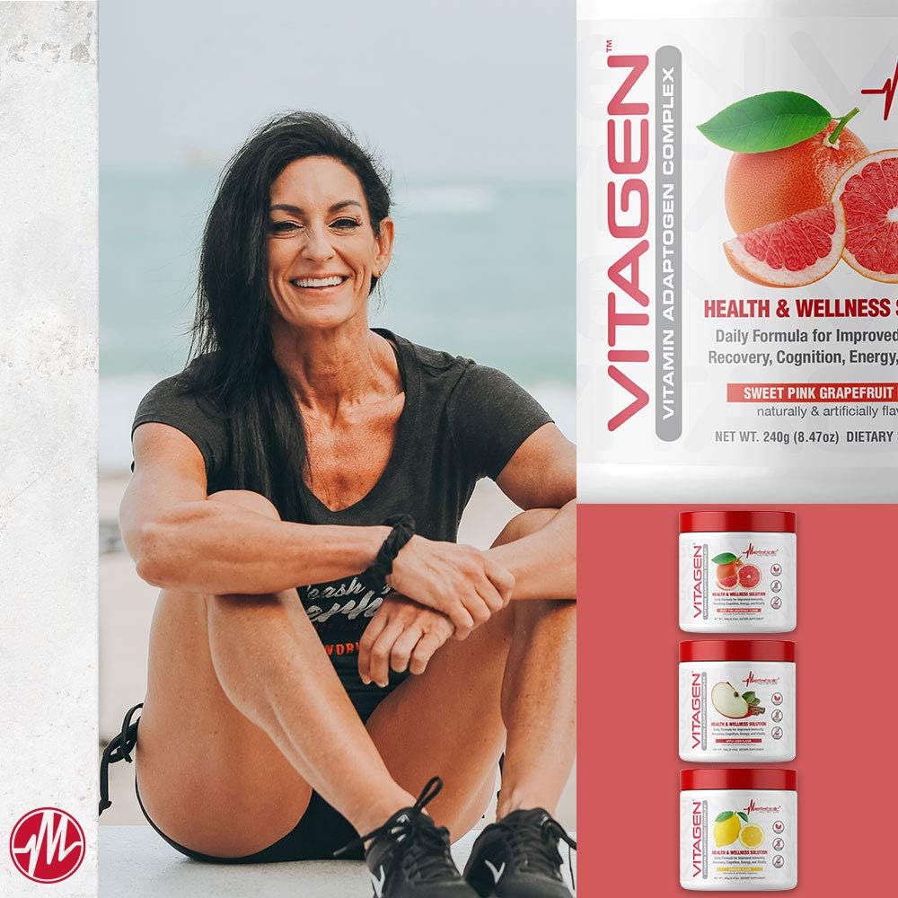 Metabolic Nutrition Vitagen, Vitamin Adaptogen Complex, 240g (Lemonade Flavour) - görsel 4