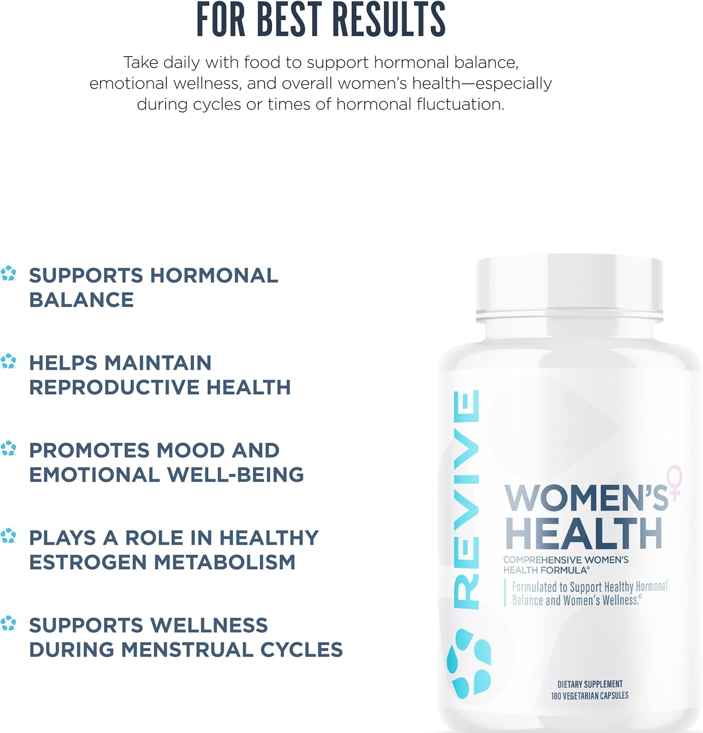 Revive MD Hormone Balance for Women – Hormone Support Supplement - görsel 5