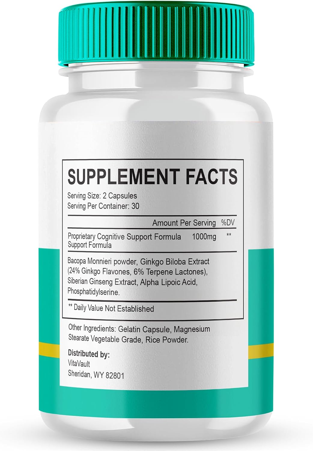 Neuro Defender Brain Supplements for Memory and Focus Capsules – 3 Pack - görsel 3