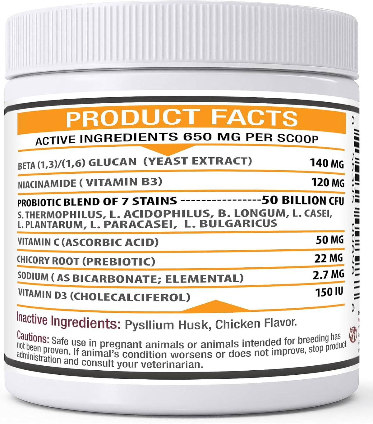 Azovast Powder Kidney Restore & Kidney Support for Dogs & Cats (113 g) - görsel 7
