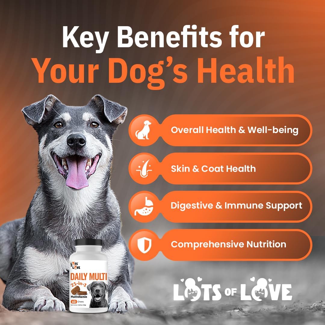 LotsOfLove Daily Multi Dog Chews (60 Chews) - görsel 3