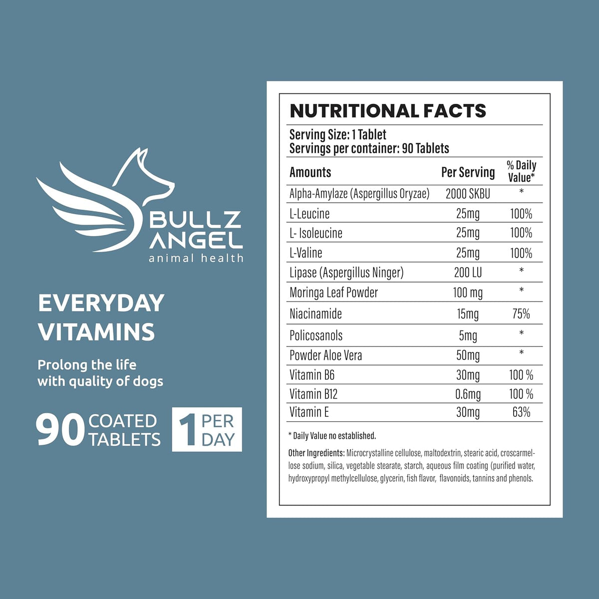 Everyday Vitamins for Dogs - Dog Uses - Healthy Life - Essential Vitamins - Amino Acids - Natural Ingredients - Daily Uses - görsel 3