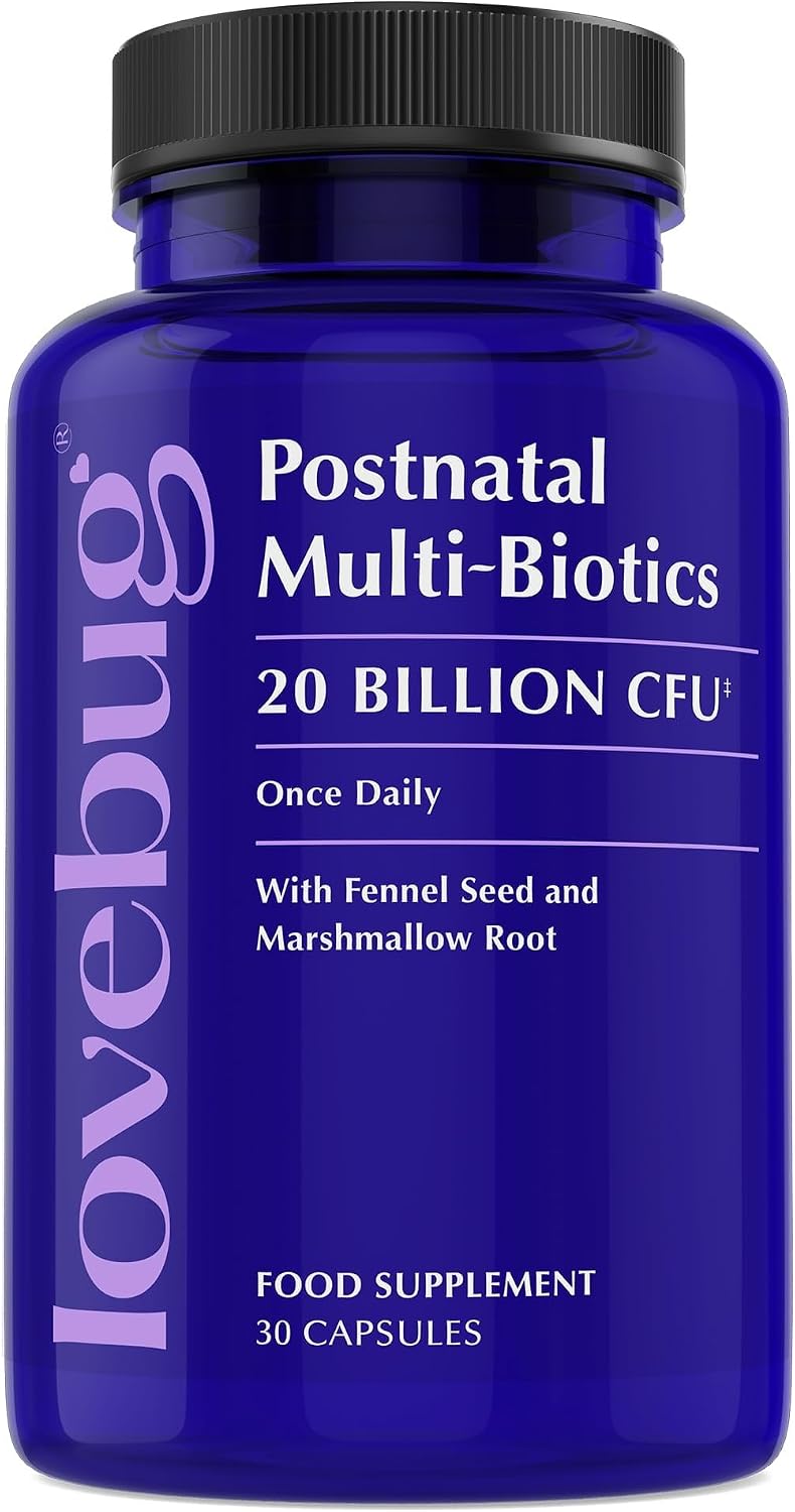 LOVEBUG Postnatal Probiotic – 30 Capsules - görsel 4