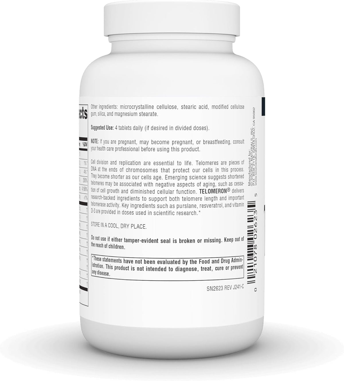 Source Naturals Telomeron - 120 Tablets - görsel 3