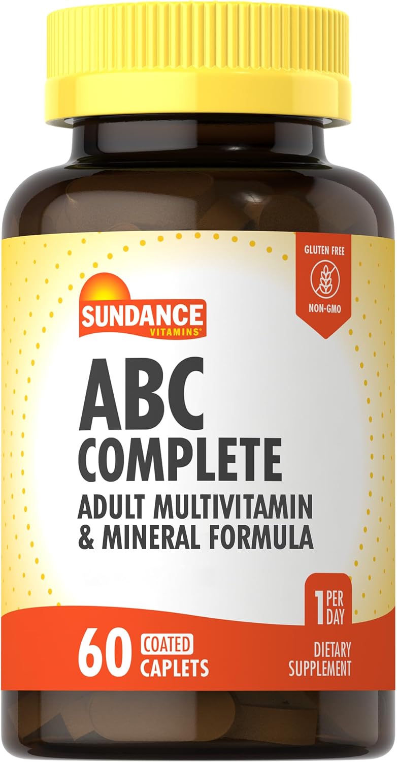 Sundance Multivitamin & Mineral for Adults, 60 Caplets - görsel 1