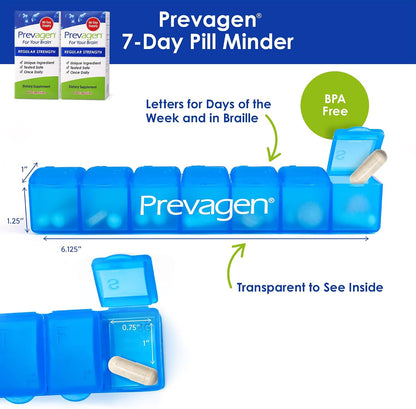 Prevagen Regular Strength – 120 Capsules (4 Month Supply) with Vitamin D3