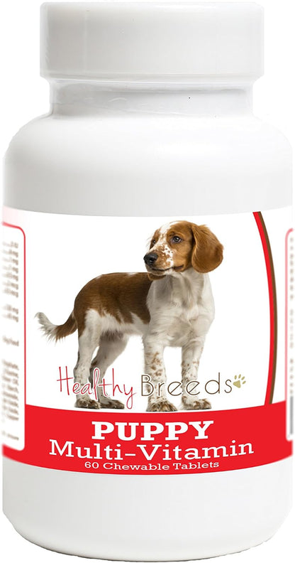 Healthy Breeds Welsh Springer Spaniel Puppy Multivitamin Tablets 60 Count