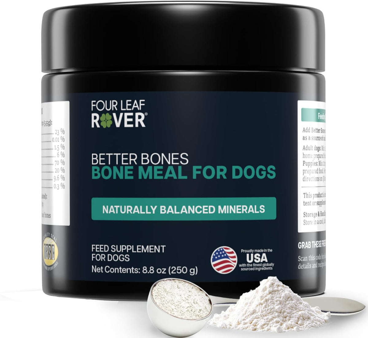 Better Bones Bone Meal for Dogs - görsel 1