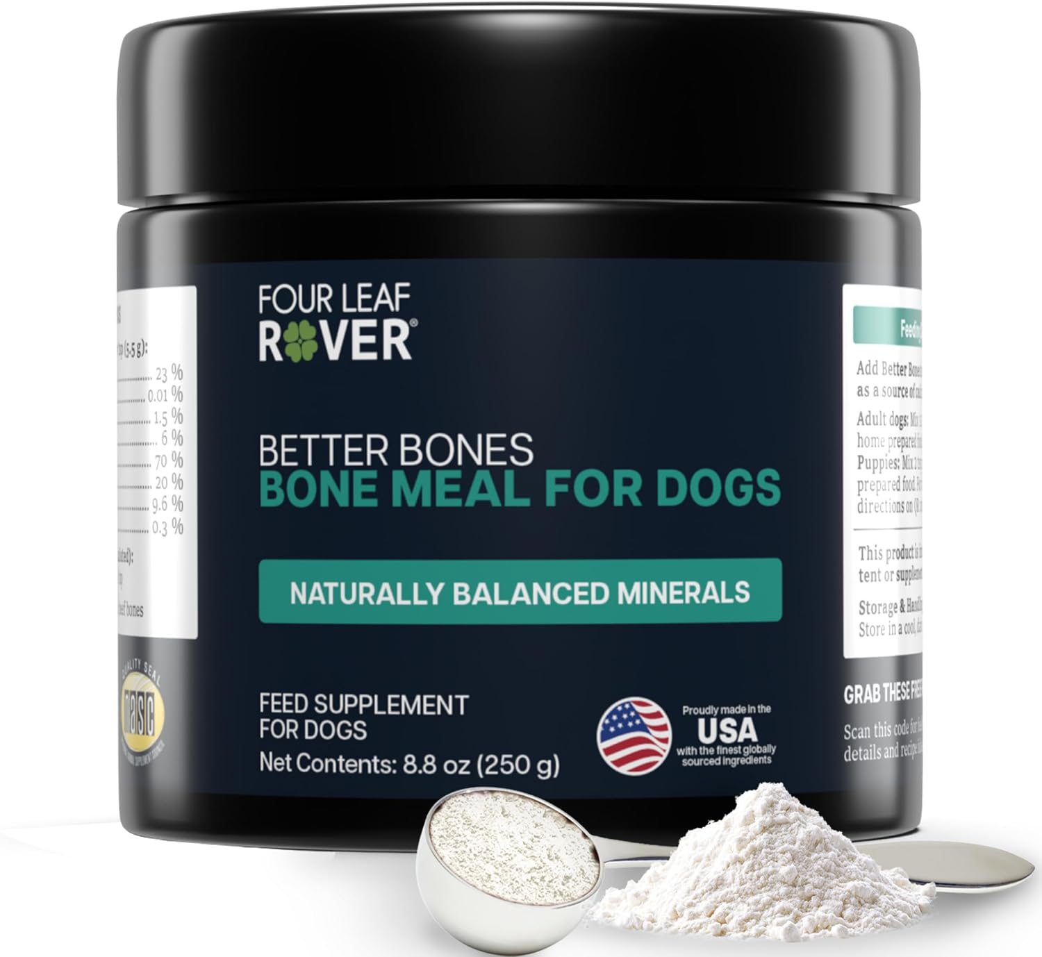 Better Bones Bone Meal for Dogs - görsel 1