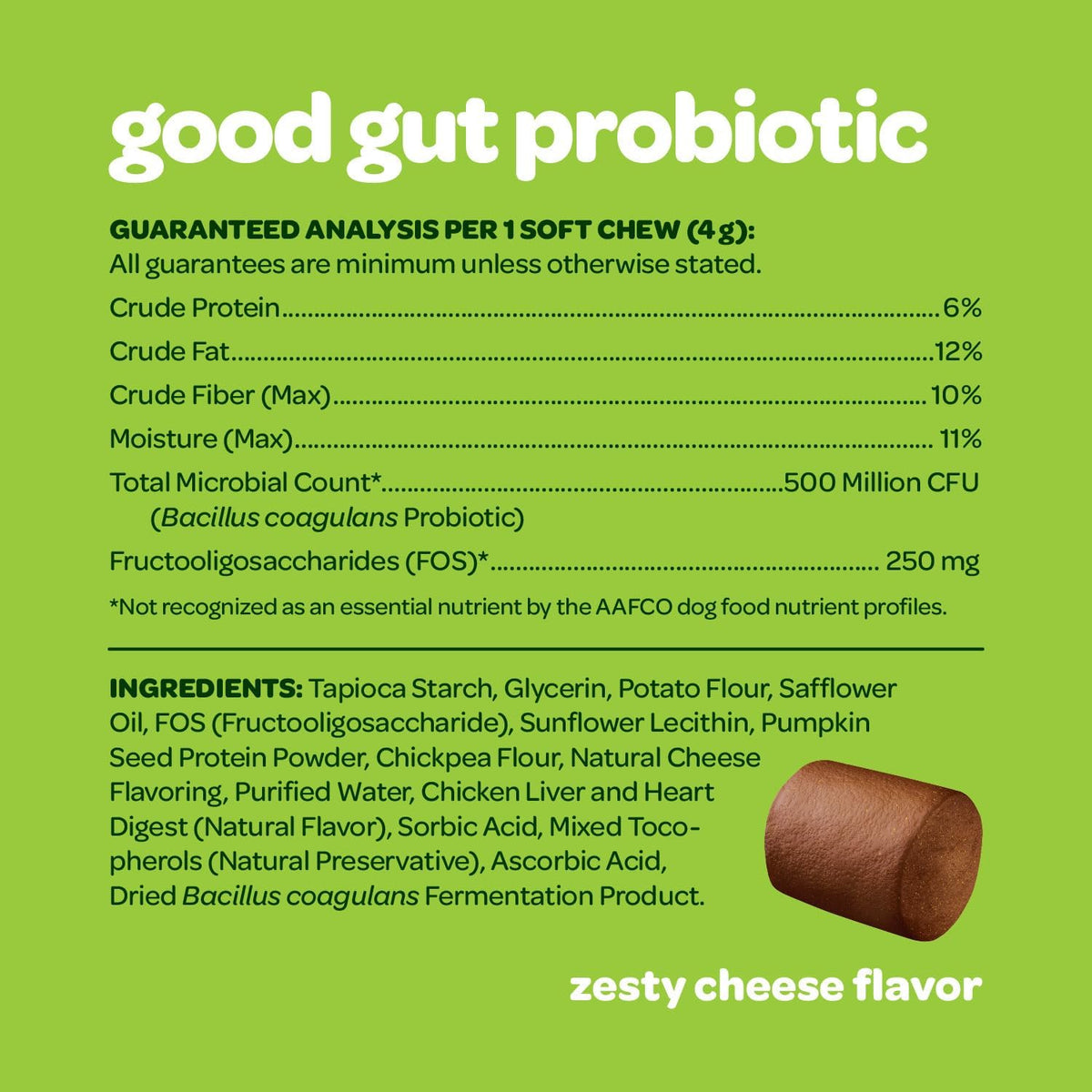 Ready Pet Go! Probiotic Chews for Dogs' Gut Health - Prebiotics and Digestive Enzymes, NASC Certified, 60 Chews - görsel 3