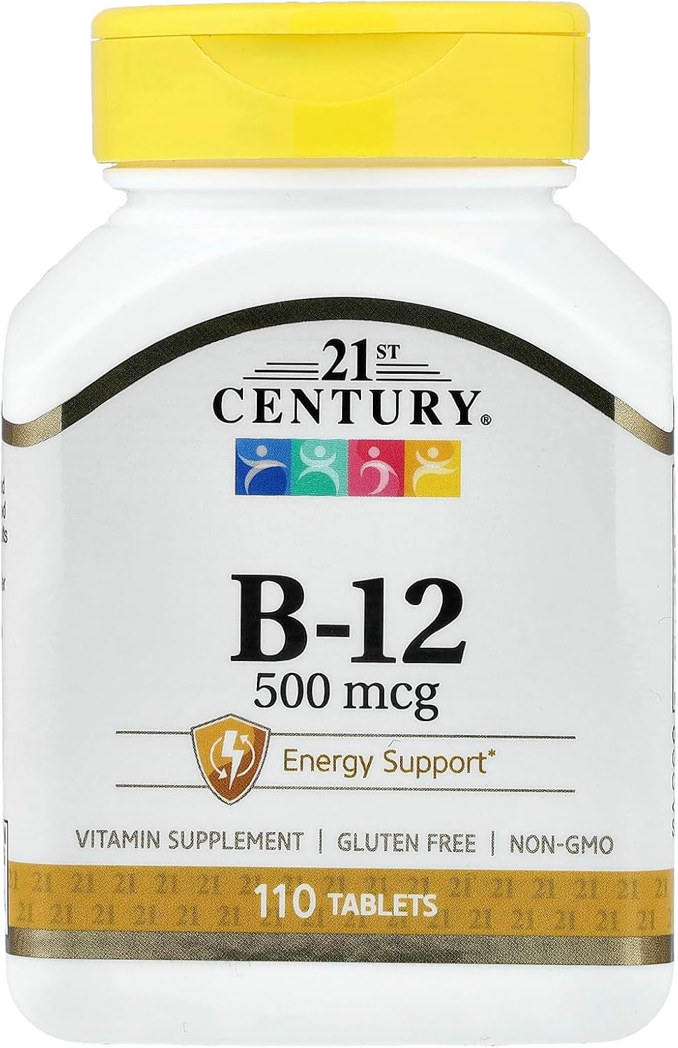 21st Century Vitamin B-12, 500 mcg, 110 Tablets - görsel 1