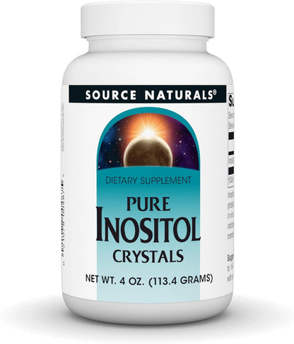 Source Naturals Pure Inositol 844 mg Food Supplement – 227 g Crystals