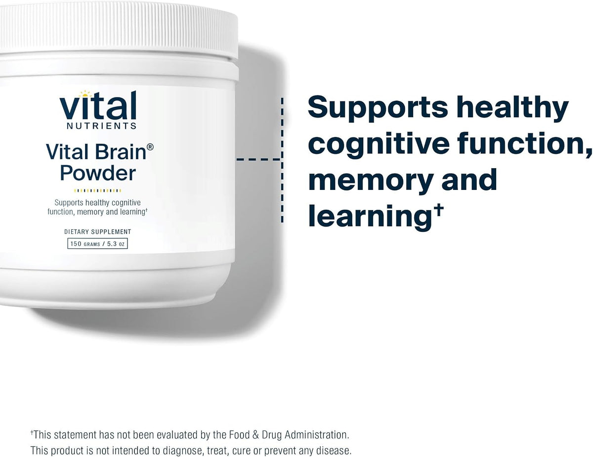 Vital Nutrients Vital Brain Powder - görsel 6