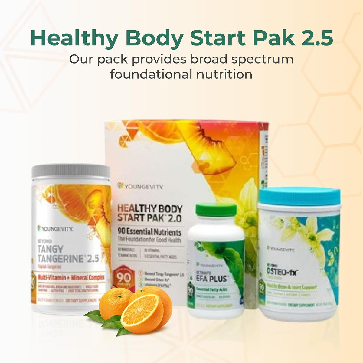 Youngevity Healthy Body Start Pak 2.5 - Complete All-in-One Organic Nutrition with 60+ Minerals, 16 Vitamins, 12 Amino – Image 2