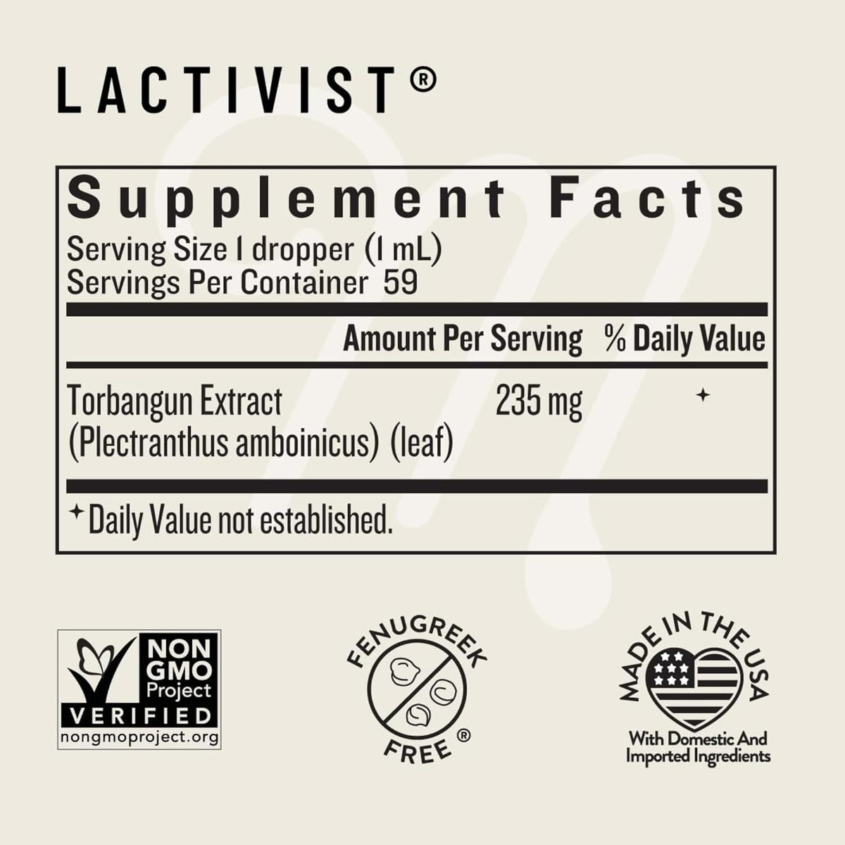 Legendairy Milk Lactivist Drops – Organic Torbangun Breastfeeding Support Supplement - görsel 4