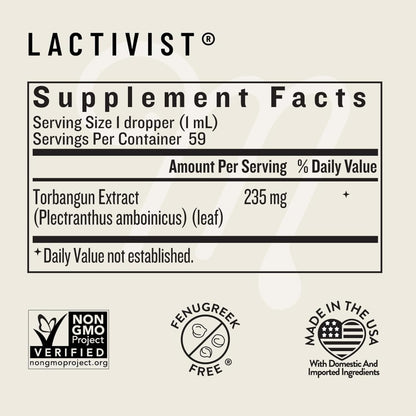 Legendairy Milk Lactivist Drops – Organic Torbangun Breastfeeding Support Supplement