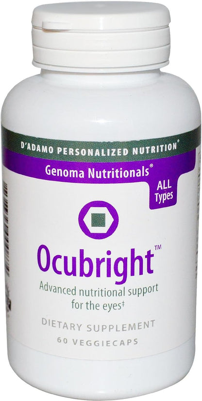 D'Adamo Personalised Nutrition Ocubright, 60 Capsules