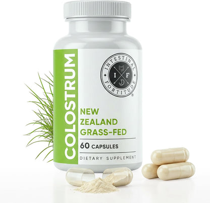 Intestinal Fortitude Boosted Colostrum Superfood Food Supplement - Grass-Fed New Zealand Bovine Colostrum, Gold Kiwifruit, Manuka Honey, 150g