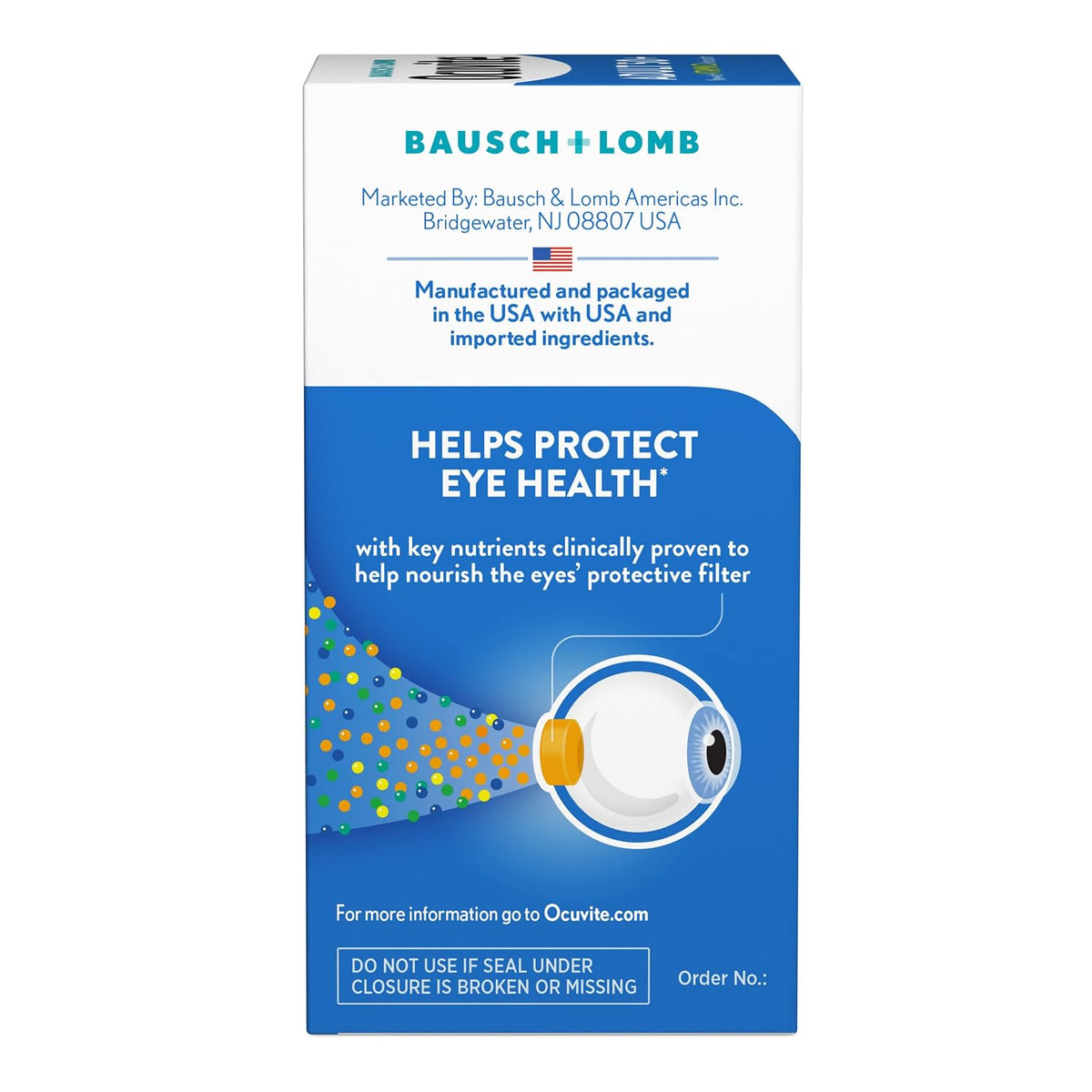 Ocuvite 50+ Eye Vitamin and Mineral Supplement - 50 Softgels - görsel 5