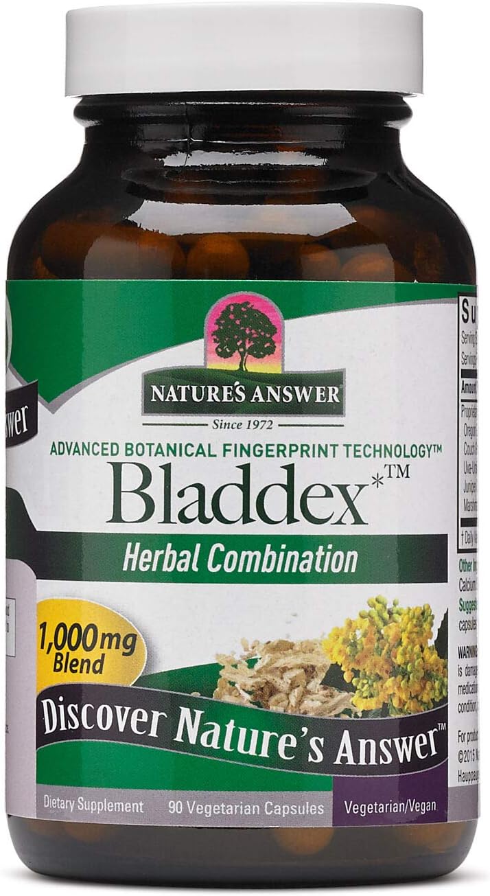 Nature's Answer Bladdex, 90 Vegicaps – Blended Vitamin & Mineral Food Supplement - görsel 1