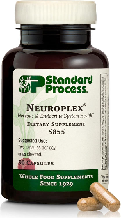 Standard Process Neuroplex – Nervous and Endocrine System Support – 90 Capsules