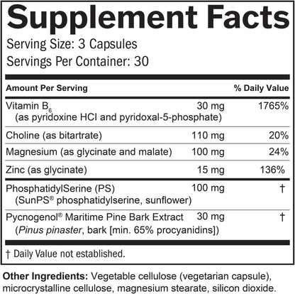 BRAINMD Dr. Amen Attention Support – 90 Capsules (Pack of 2) – Mental Focus Supplement