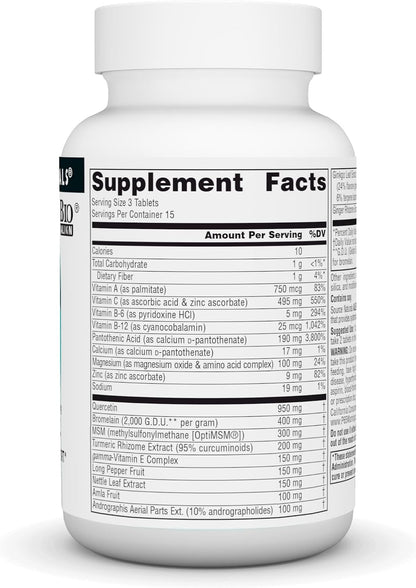 Source Naturals Aller-Response, Seasonal Immune Support - 45 Tablets