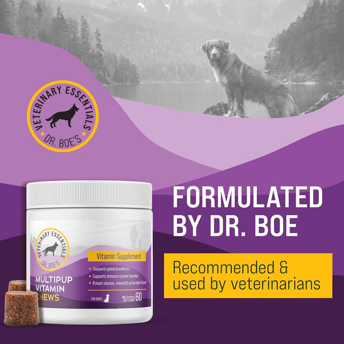 Dr. Boe's Veterinary Essentials MultiPup Vitamin Chews - görsel 4