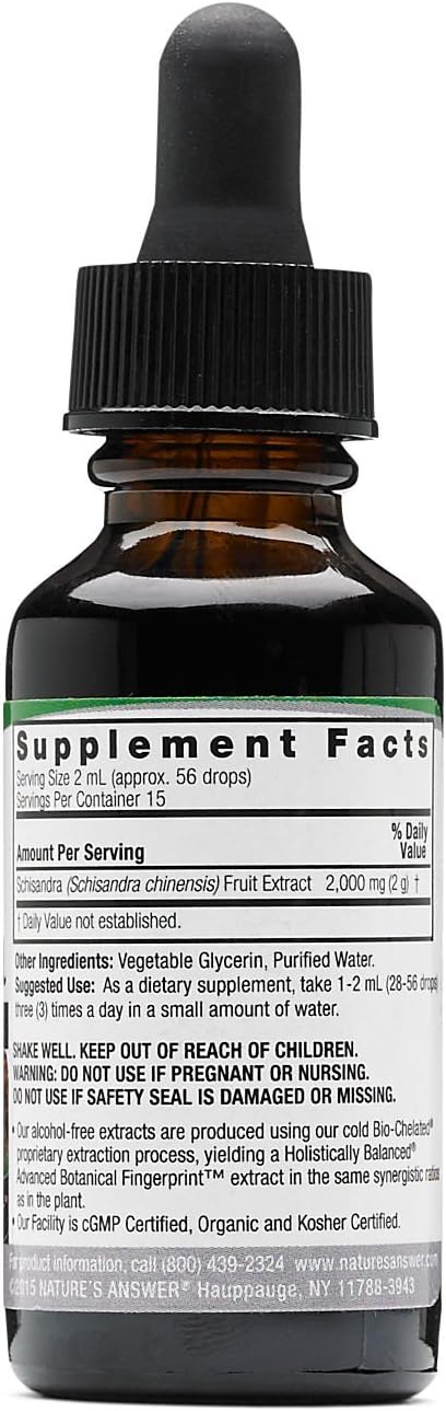 Nature's Answer Schisandra Berry, 30 ml