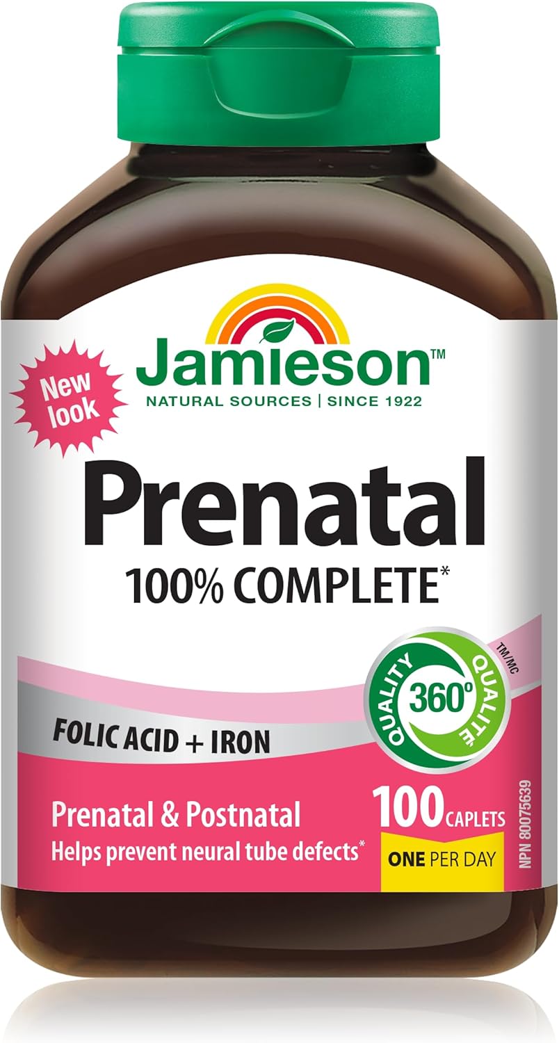 Jamieson Prenatal Multivitamin 100 Caplets - görsel 1