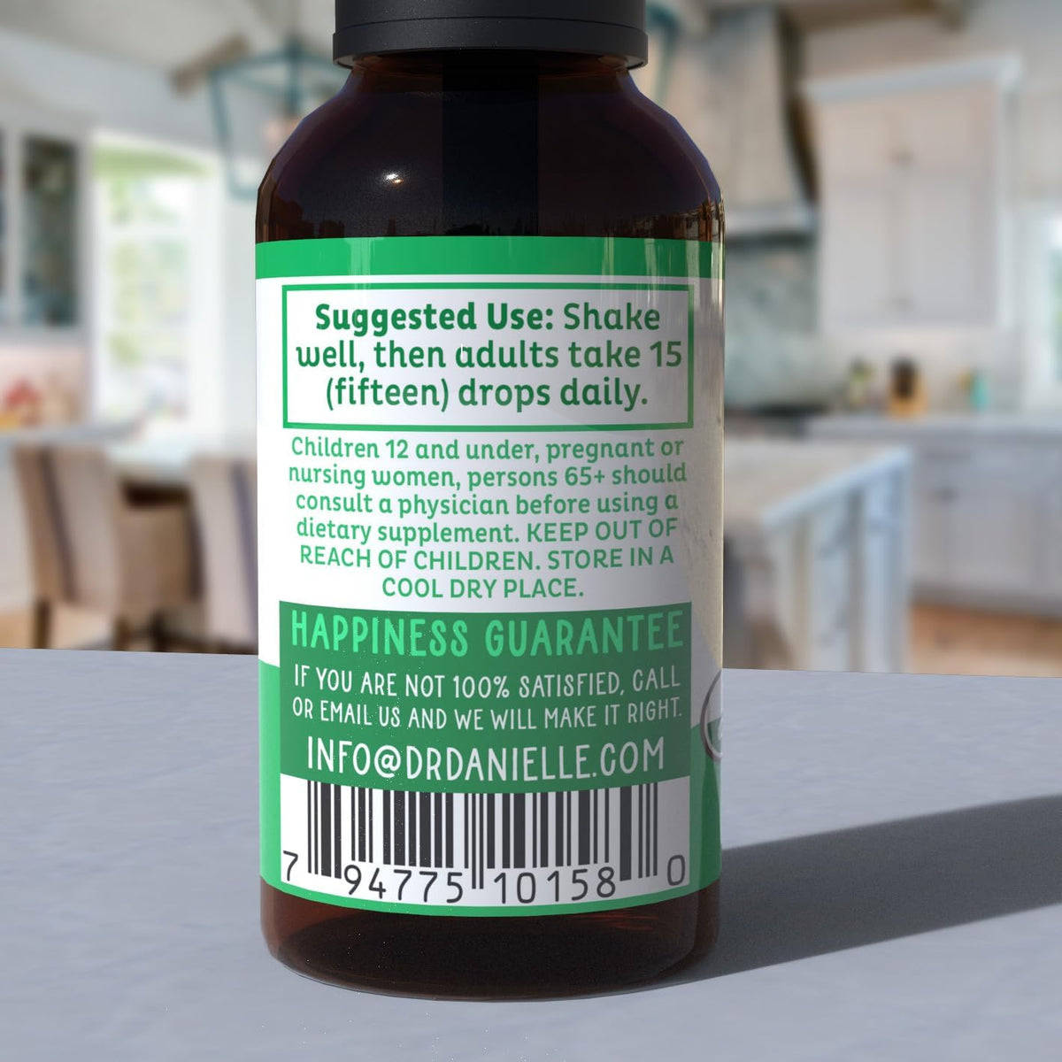 Organic Vitamin B Complex Liquid Drops | B Vitamins Complex with Methyl B12 for Adults & Kids | Vegan Cherry Flavour 30ml - görsel 4
