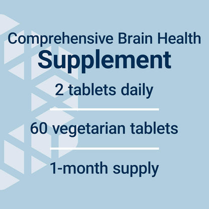 Life Extension Cognitex® Elite – Comprehensive Brain Supplement for Memory, Focus and Mood – with Sage, Blueberry, Ashwagandha, Phosphatidylserine, Vinpocetine – 60 Tablets