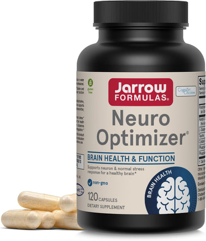 Jarrow Formulae Neuro Optimiser – Brain Health & Antioxidant Support, 120 Capsules