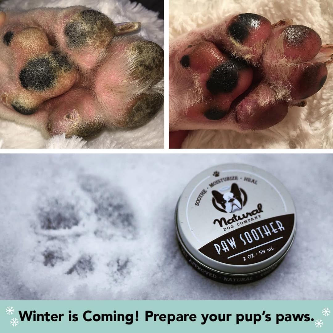 Natural Dog Company Paw Soother Balm Bundle (2 oz Tin & Travel Stick) - görsel 7