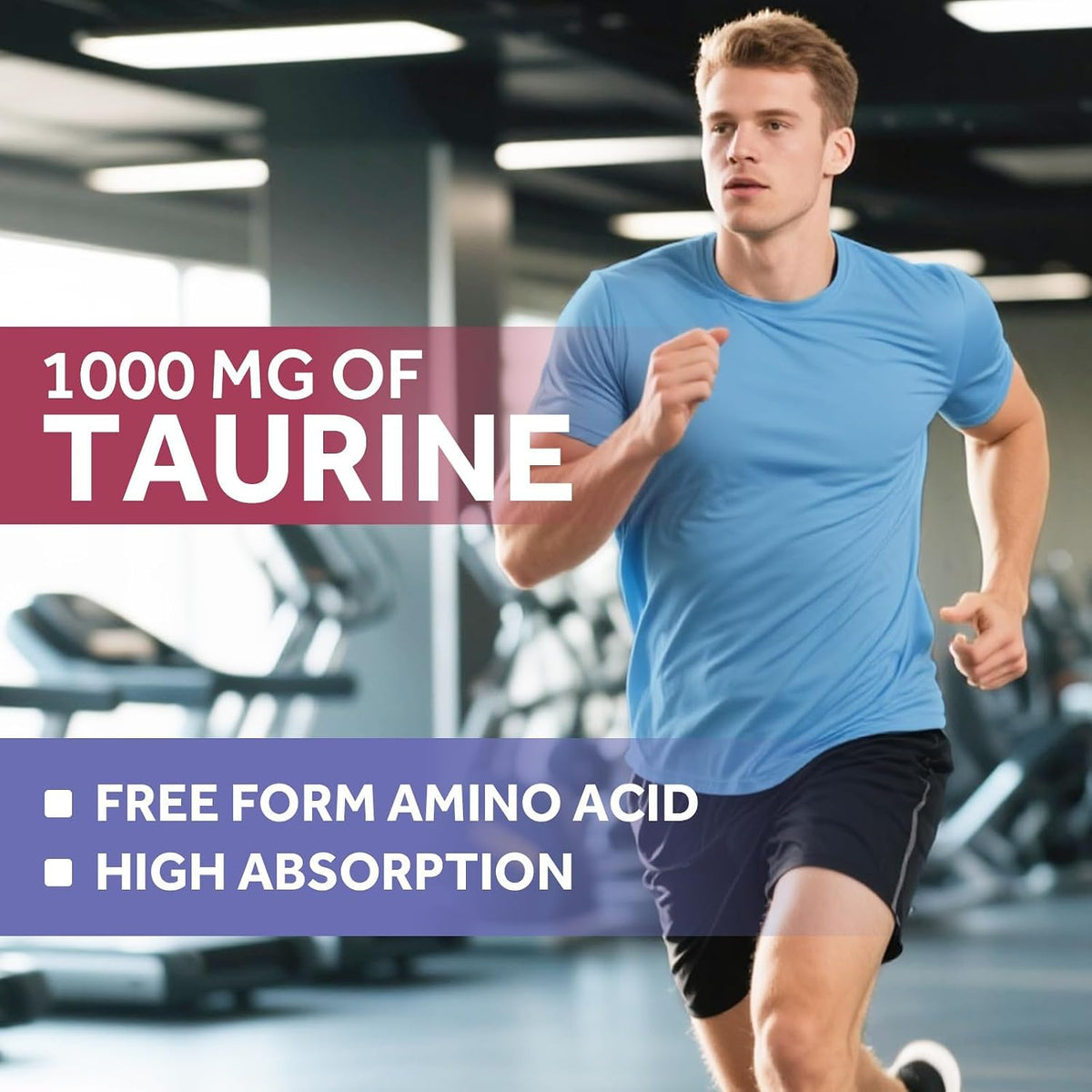 Doctor's Recipes Taurine Supplement 1000mg with B Vitamins - 120 Vegetable Capsules - görsel 6