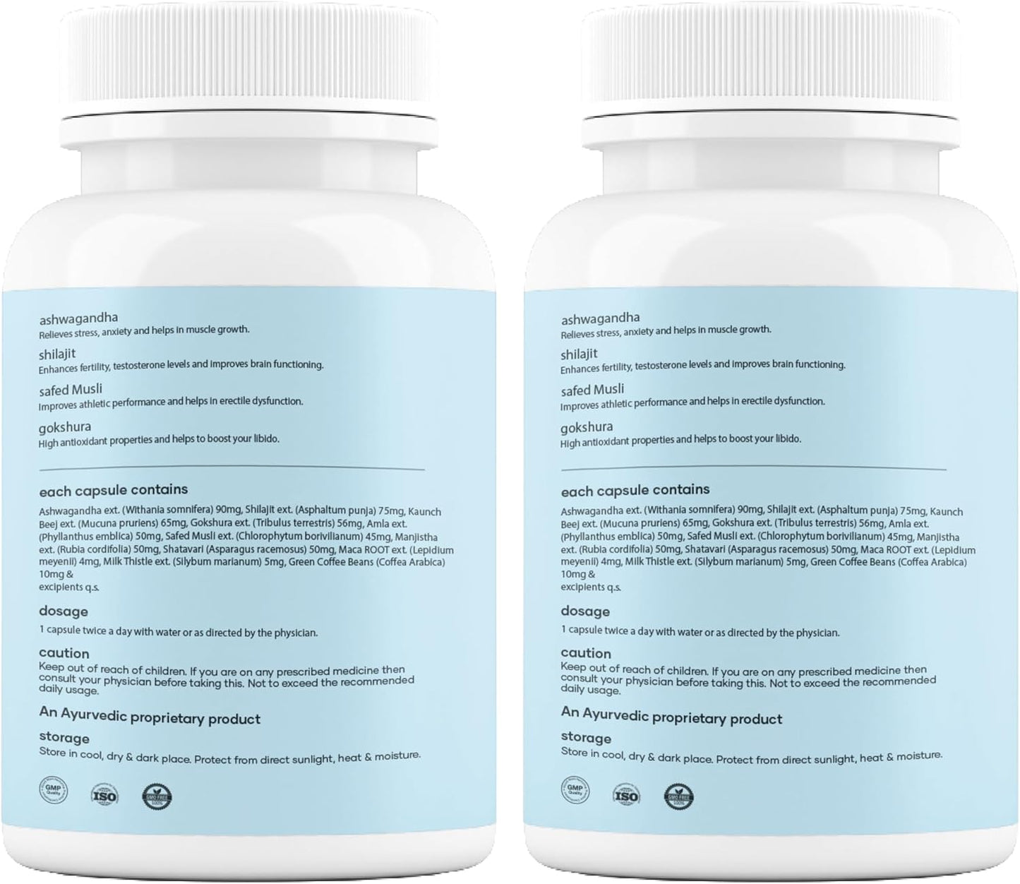 Mars Surgemax Natural Capsules with Shilajit and Safed Musli, 120 Capsules (Pack of 2) - görsel 9