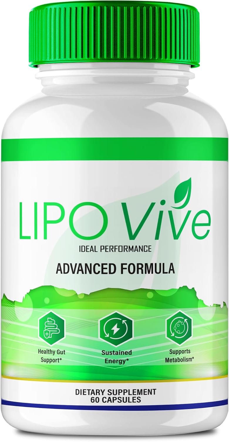 LipoVive Capsules – Advanced Formula for Daily Energy Support (60 Capsules) - görsel 1