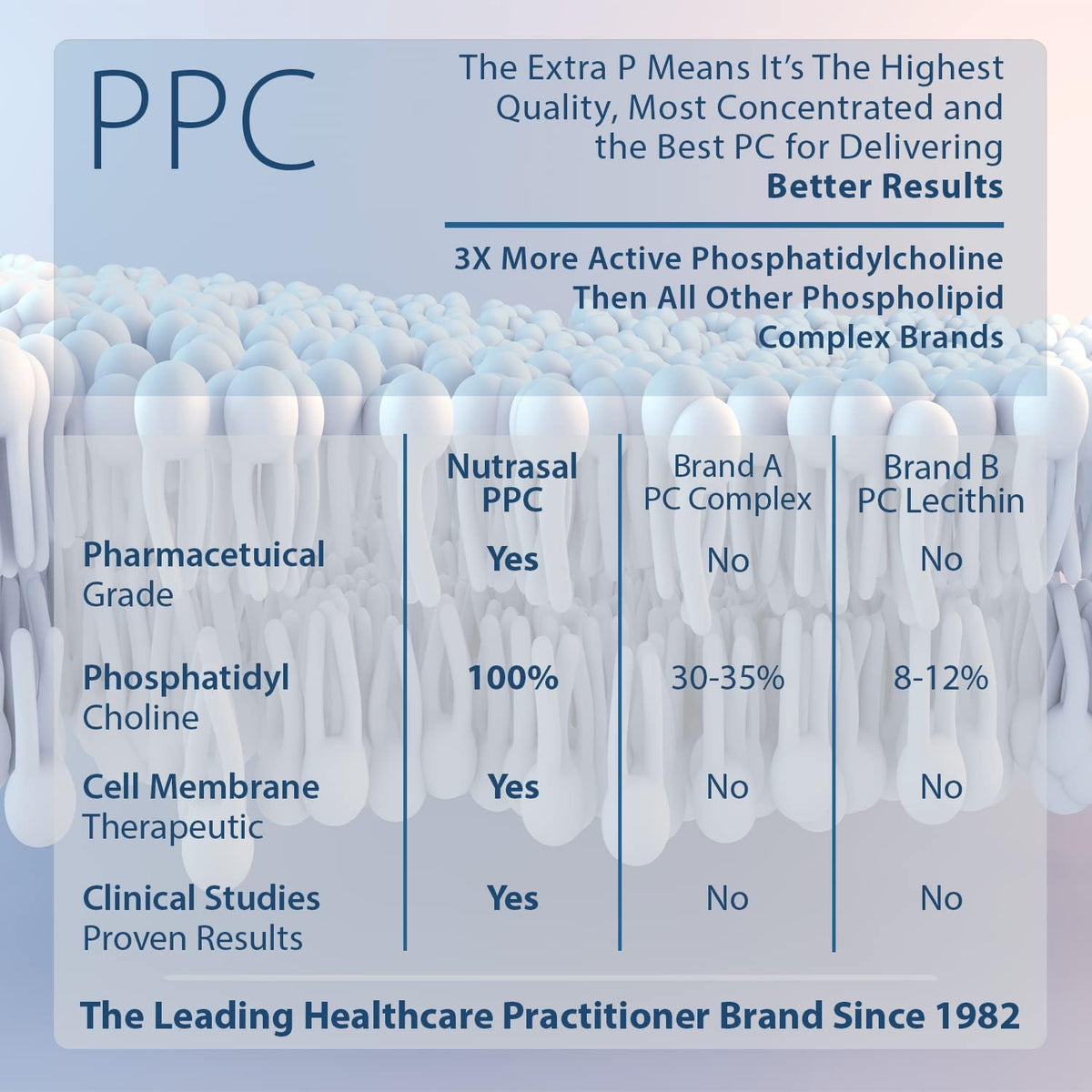 Nutrasal PhosChol PPC Polyenyl PhosphatidylCholine Choline Supplement 900mg 300 Gelatine Capsules - görsel 4