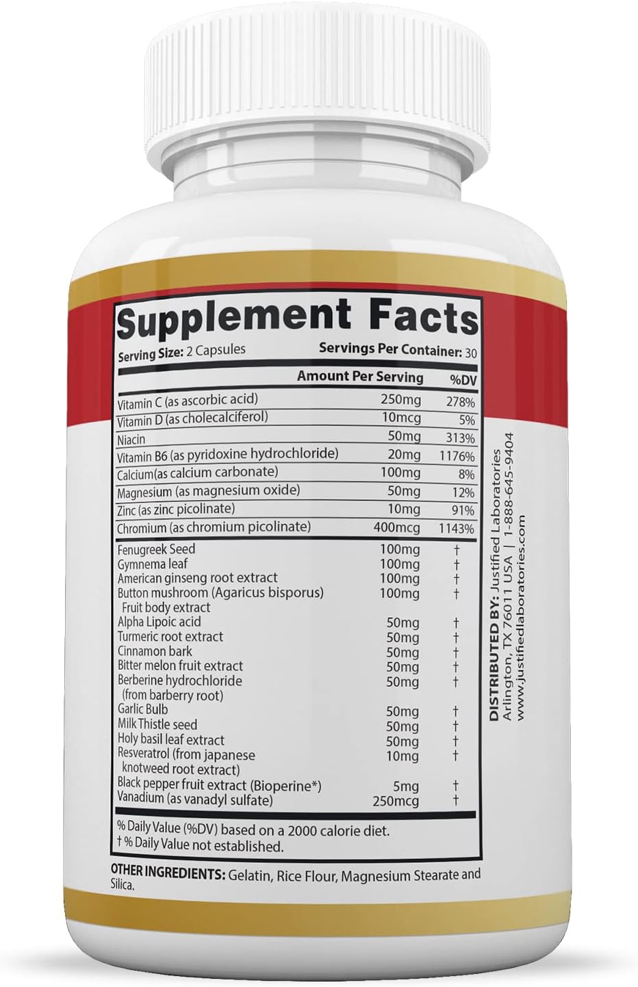 Justified Laboratories Blood Balance Max – Advanced Circulatory Support with Herbs & Vitamins (60 Capsules, Pack of 2) - görsel 4