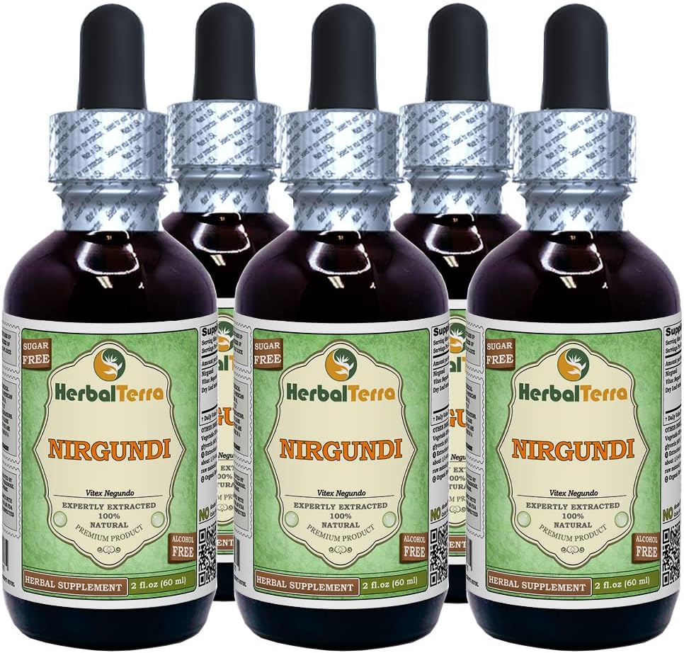 Nirgundi (Vitex Negundo) Dried Leaf Liquid Extract – HerbalTerra (60 ml) - görsel 5
