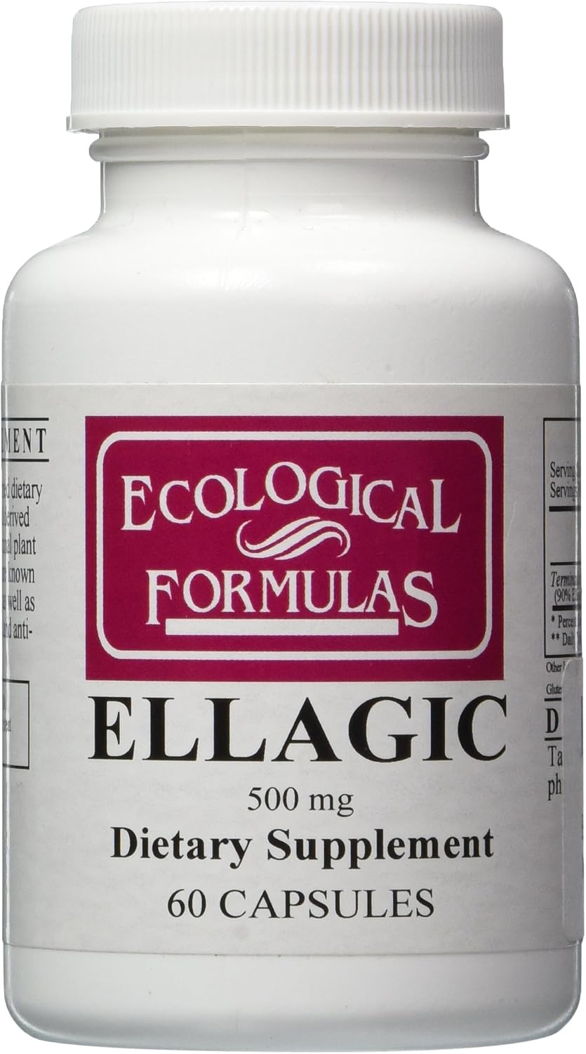 Ecological Formulae Ellagic 500 mg (60 Capsules) - görsel 1