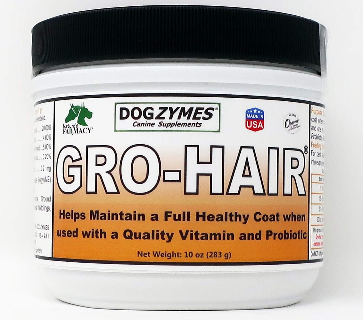 Dogzymes GRO-Hair for Coat Growth and Length - görsel 1