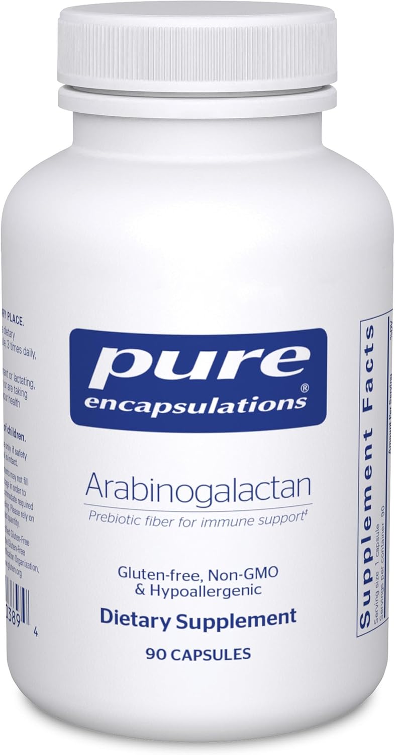 Pure Encapsulations Arabinogalactan - 90 Capsules - görsel 1