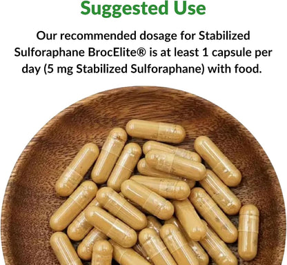BrocElite Plus - Stabilised Broccoli – Clean Ingredients: Made without gluten, GMOs, soya, dairy, artificial – Image 9