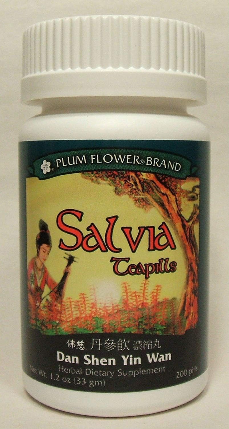 Salvia Teapills (Dan Shen Yin Wan), 200 ct - görsel 1