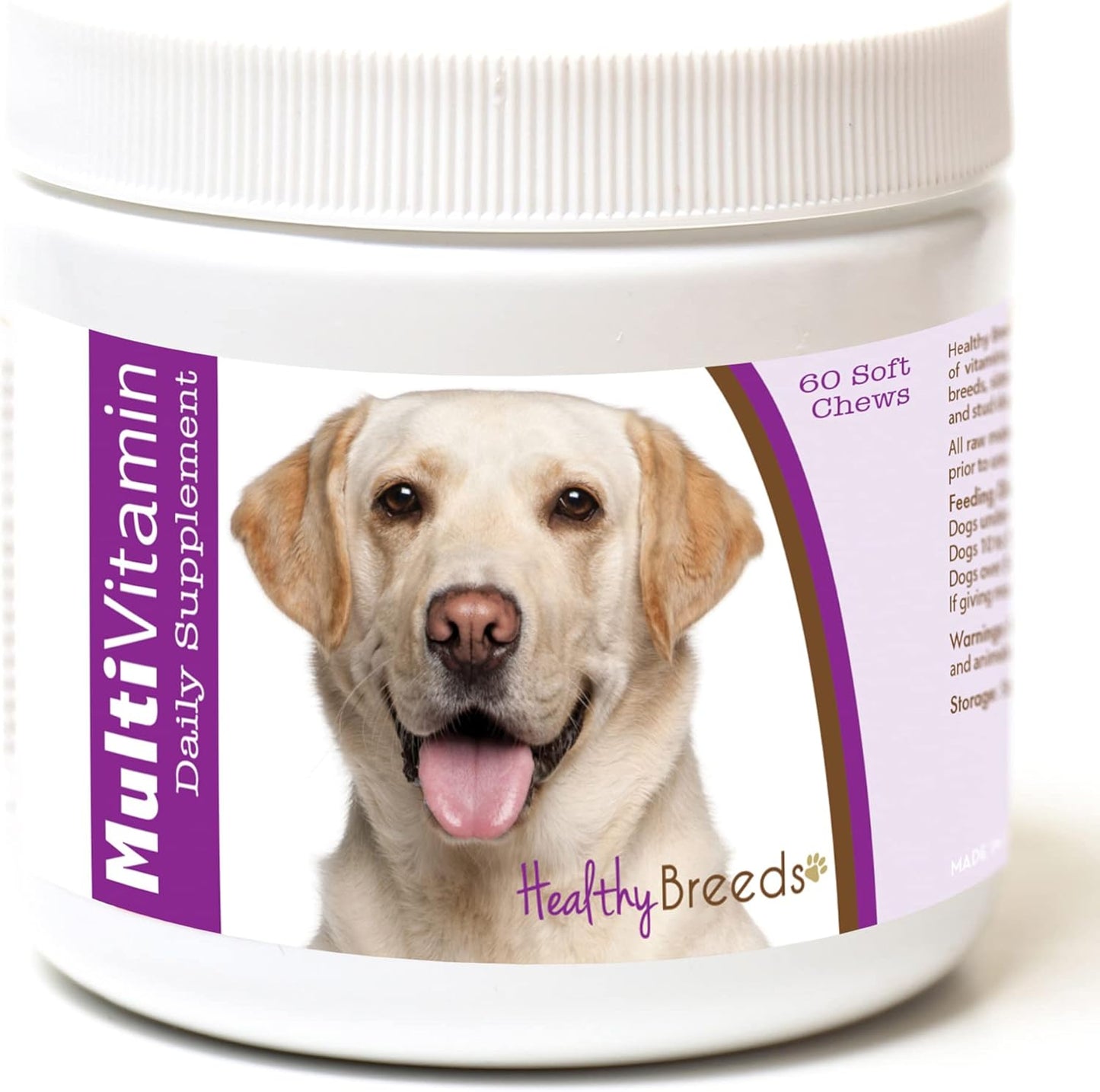 Healthy Breeds Labrador Retriever Multivitamin Soft Chews 60 Count - görsel 1