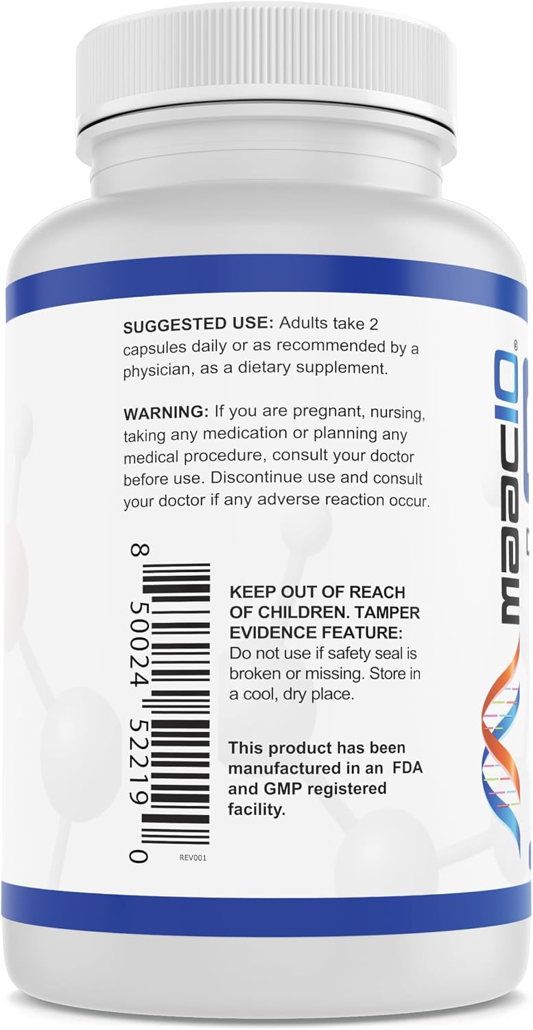 MAAC10 NMNH - NAD+ Booster Food Supplement - 250 mg, 60 Capsules - görsel 3